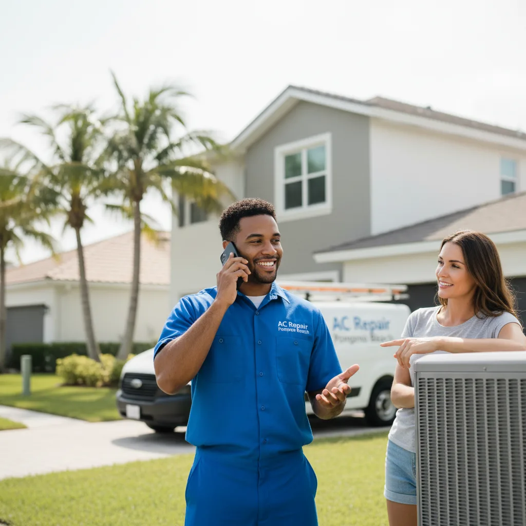 AC Repair Pompano Beach customer support in Sistersville